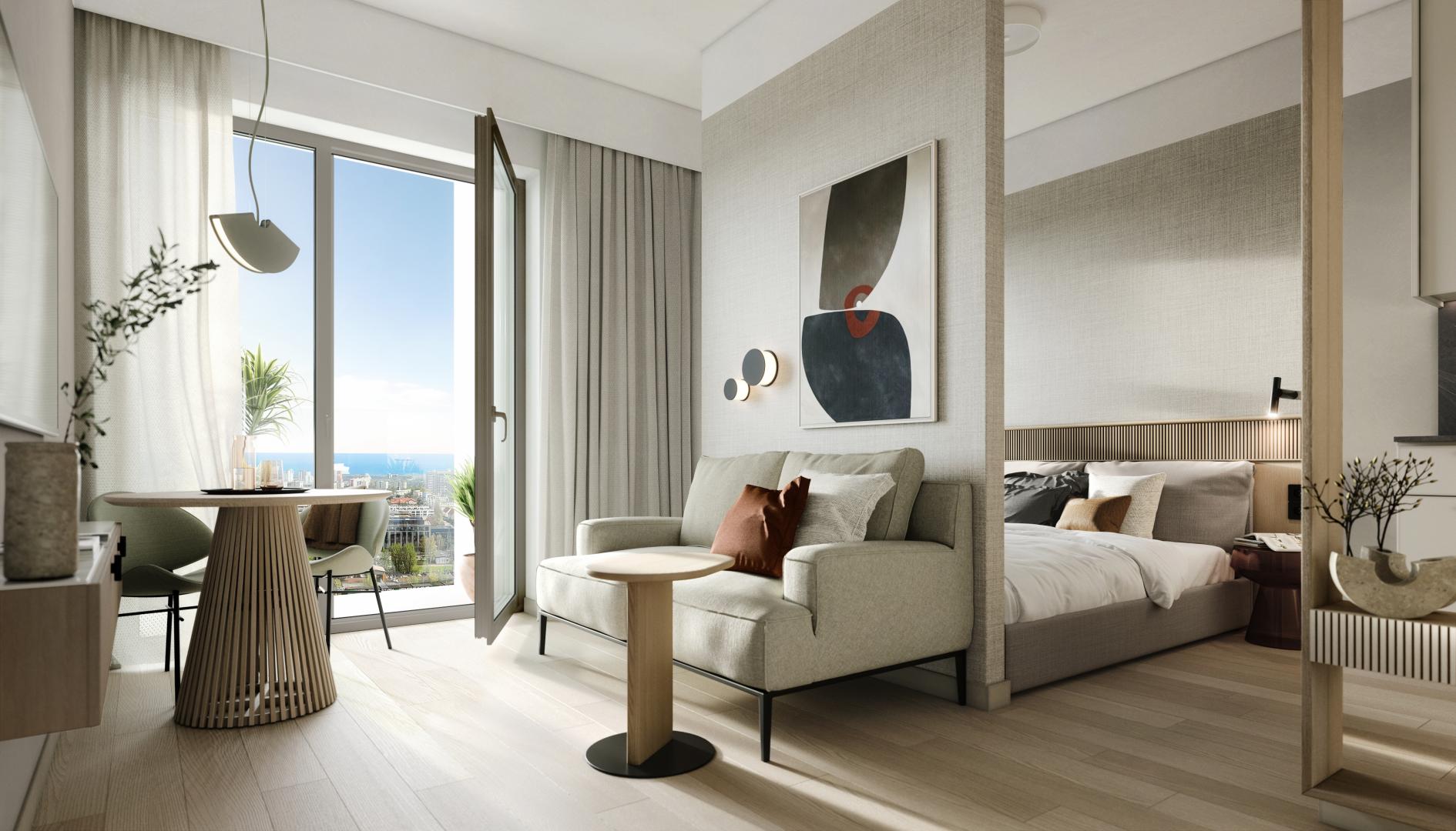 Architects on the interior design of the Olivia Pulse apartment building