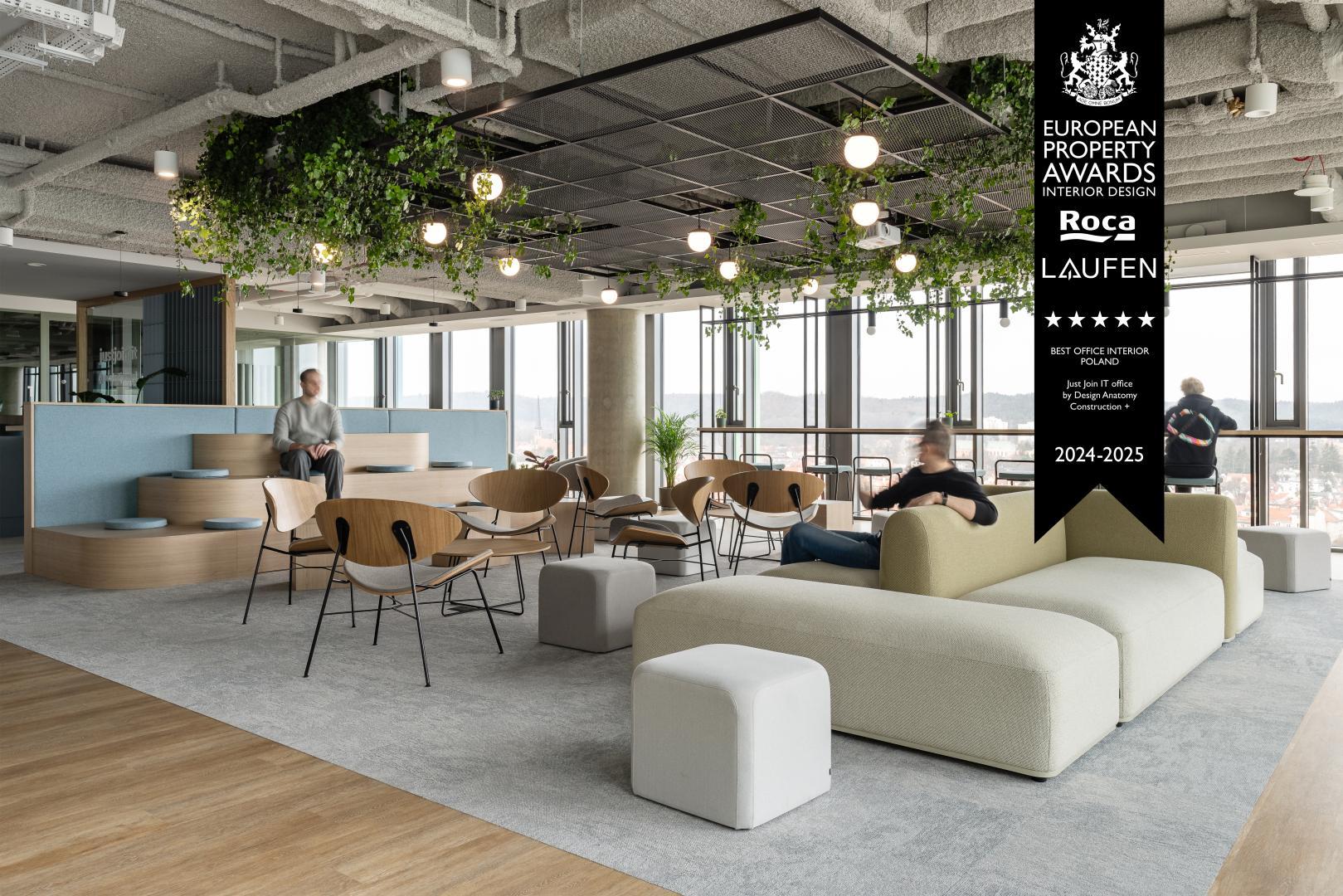 International Property Awards Europe 2024 in the Best Office Interior category for Design Anatomy!